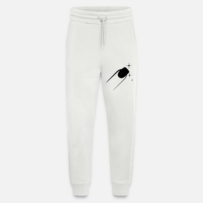 Nagellack-Pediküre-Logo - Jogginghose - made by SPREAD - OFF WHITE