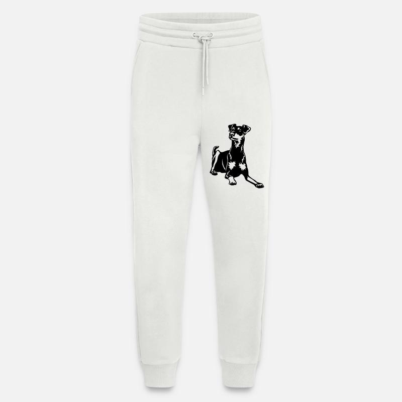 Deutscher Pinscher - Jogginghose - made by SPREAD - OFF WHITE