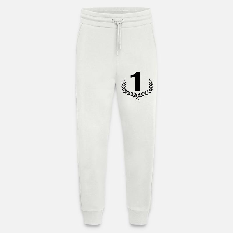 Nummer 1 im Lorbeerkranz - Jogginghose - made by SPREAD - OFF WHITE