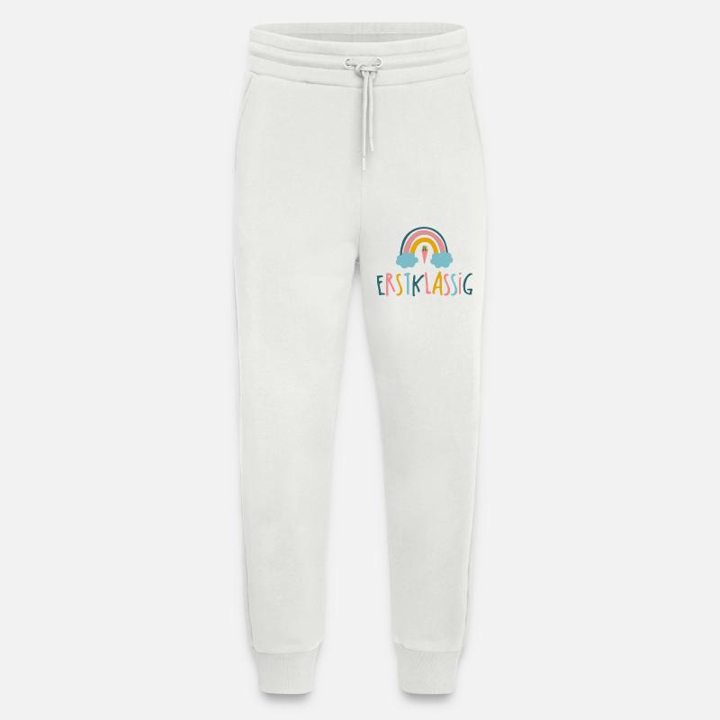 Erstlassig - Schulkind - Regenbogen - Jogginghose - made by SPREAD - OFF WHITE