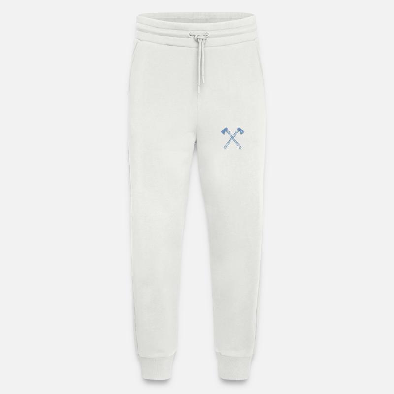 Axt gekreuzte Äxte - Jogginghose - made by SPREAD - OFF WHITE