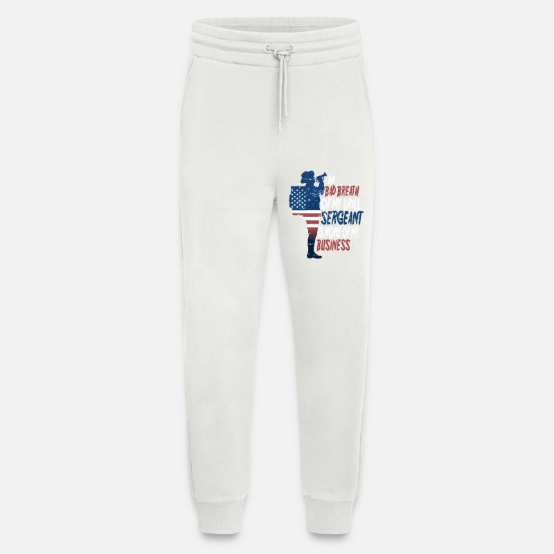 Drill Sergeant - Jogging Pants - made by SPREAD  - OFF WHITE