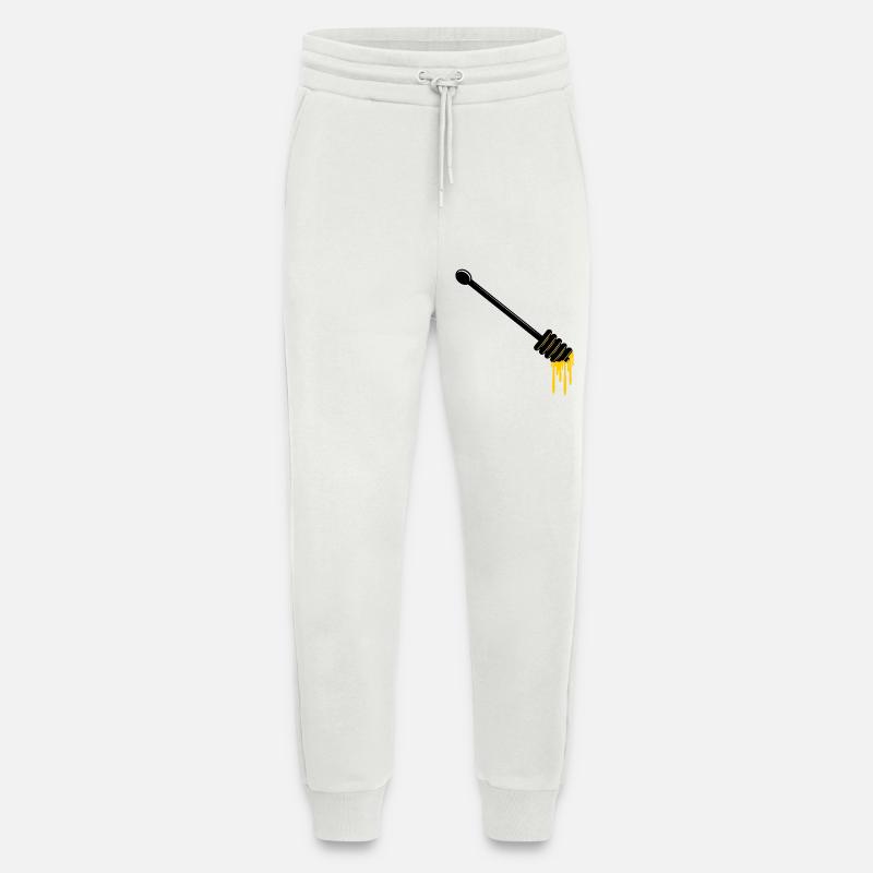Honiglöffel mit Honig - Jogginghose - made by SPREAD - OFF WHITE
