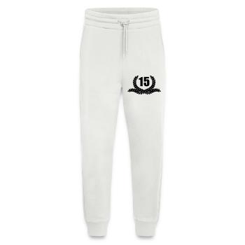 Lauwerkrans 15 ANS - Pantalon de jogging bio décontracté fabriqué en UE - OFF WHITE - Devant