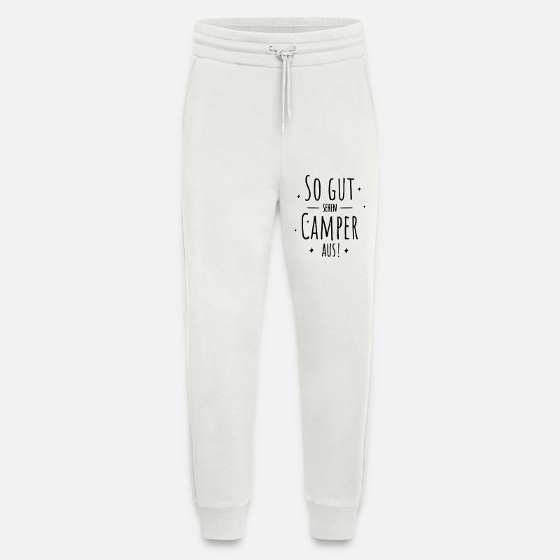 Camping - Camper - Outdoor - Jogginghose - made by SPREAD - OFF WHITE