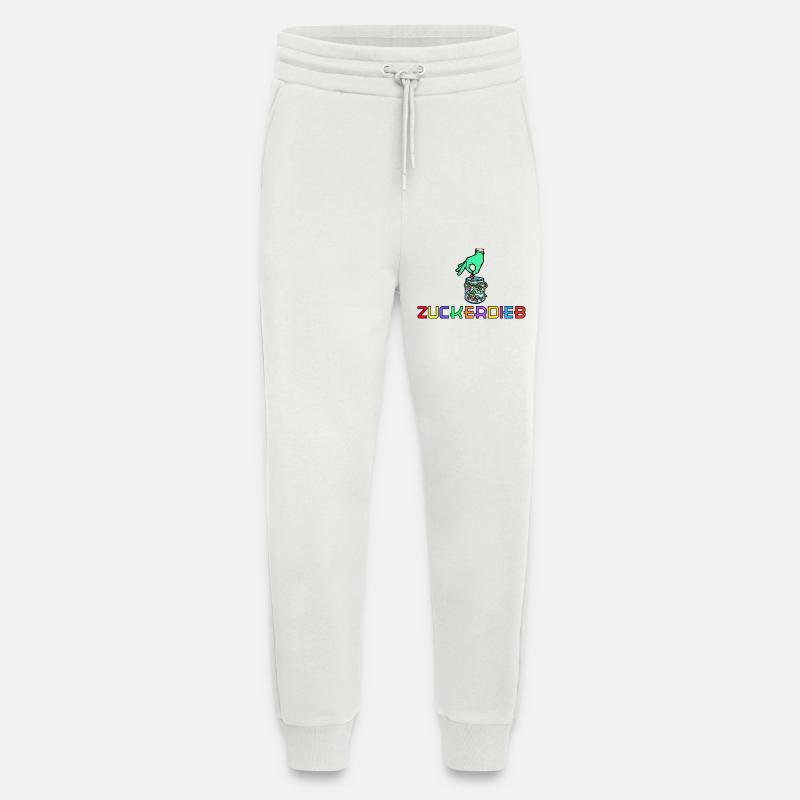 Bonbon Statement Süßigkeiten Nachspeise Süß - Jogginghose - made by SPREAD - OFF WHITE