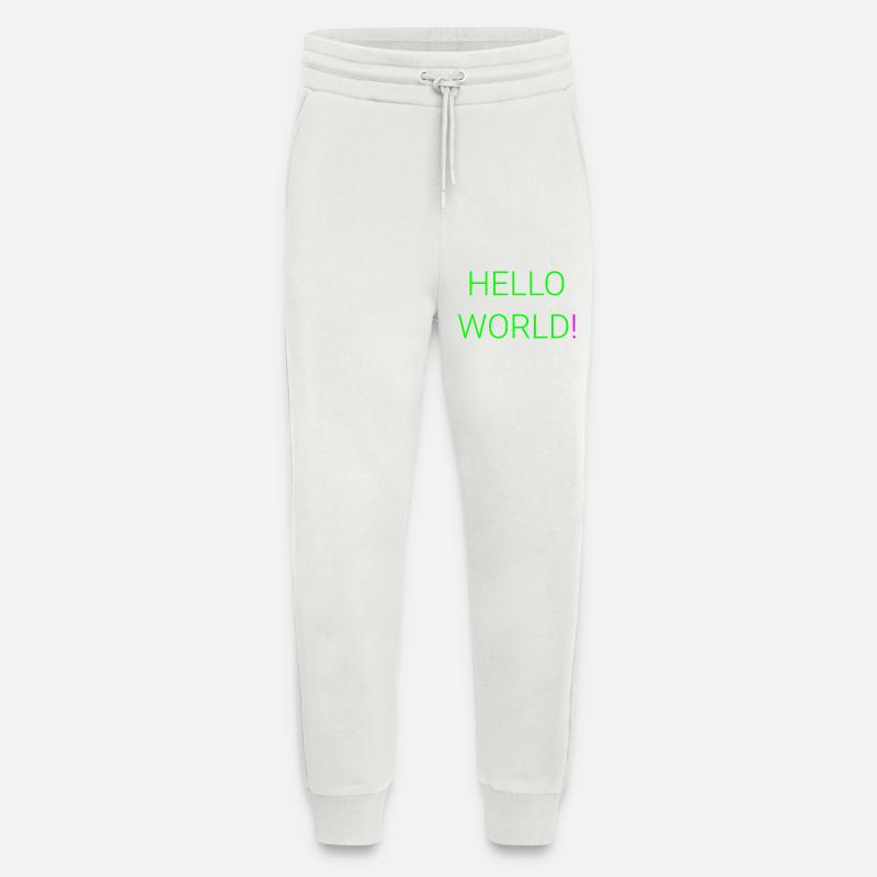 Hallo Welt - Jogginghose - made by SPREAD - OFF WHITE