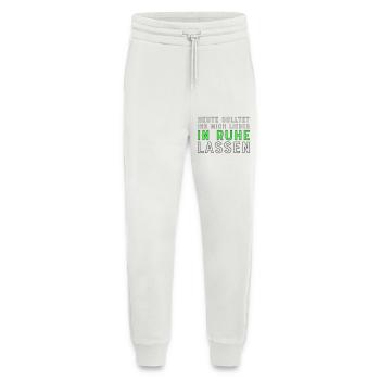 Lustige Sprüche für Kollegen - Jogginghose - made by SPREAD - OFF WHITE - Vorne