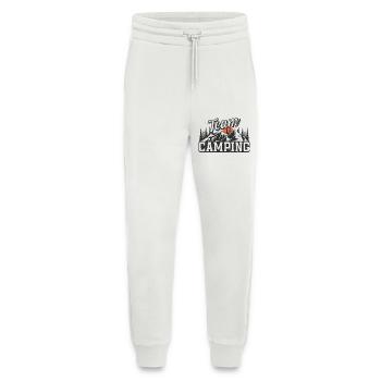 Équipe Camping - Pantalon de jogging bio décontracté fabriqué en UE - OFF WHITE - Devant