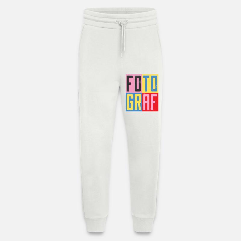 Fotograf Design - Jogginghose - made by SPREAD - OFF WHITE