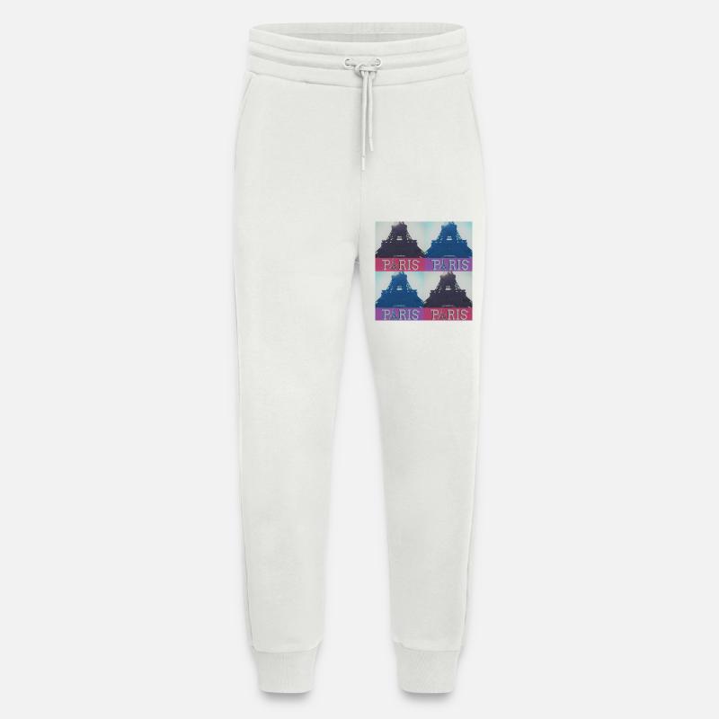 paris eiffel - Jogginghose - made by SPREAD - OFF WHITE