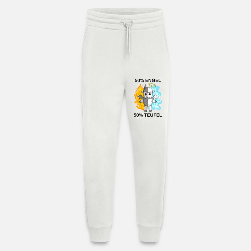 Schaf - Engel und Teufel - Jogginghose - made by SPREAD - OFF WHITE