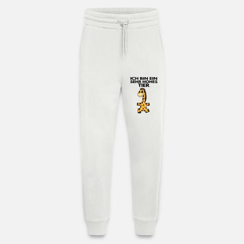 Teamleiter Giraffe Trainer Leitung Chef - Jogginghose - made by SPREAD - OFF WHITE