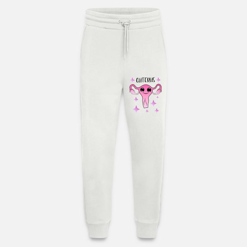 Cuterus - niedlicher Uterus - Jogginghose - made by SPREAD - OFF WHITE