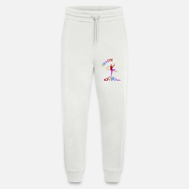 Ich bin ein Gymnastikmädchen - Jogginghose - made by SPREAD - OFF WHITE