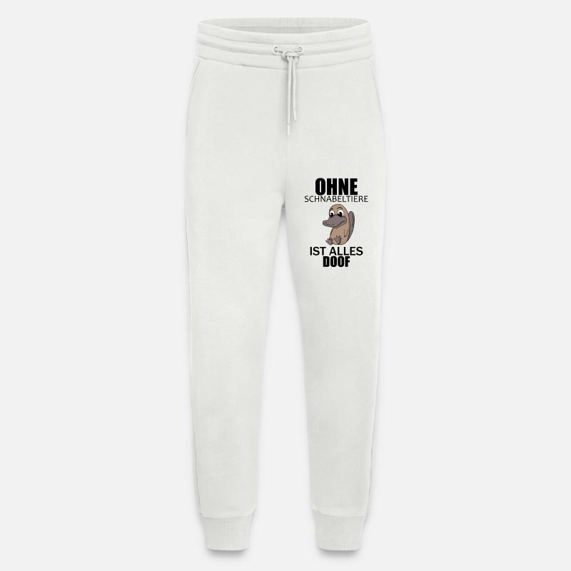 Schnabeltier - Jogginghose - made by SPREAD - OFF WHITE