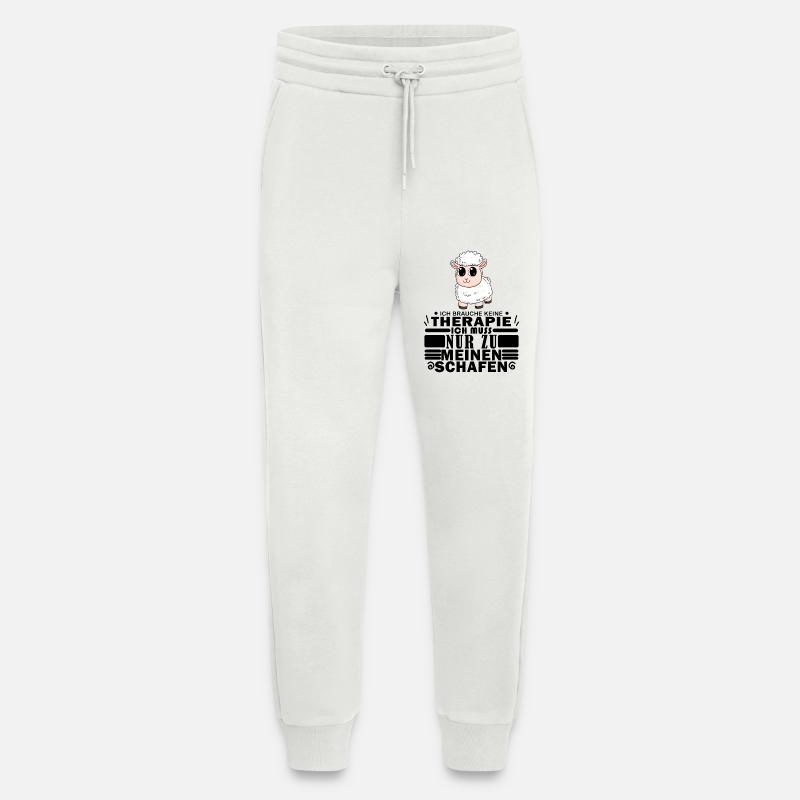 Schafe Schaf Schafzüchter Geschenk - Jogginghose - made by SPREAD - OFF WHITE