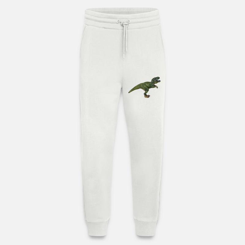 Tom T-Rex - Jogging Pants - made by SPREAD  - OFF WHITE