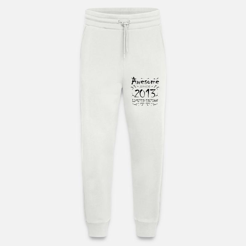 2013 - Pantalon de jogging bio décontracté fabriqué en UE - OFF WHITE