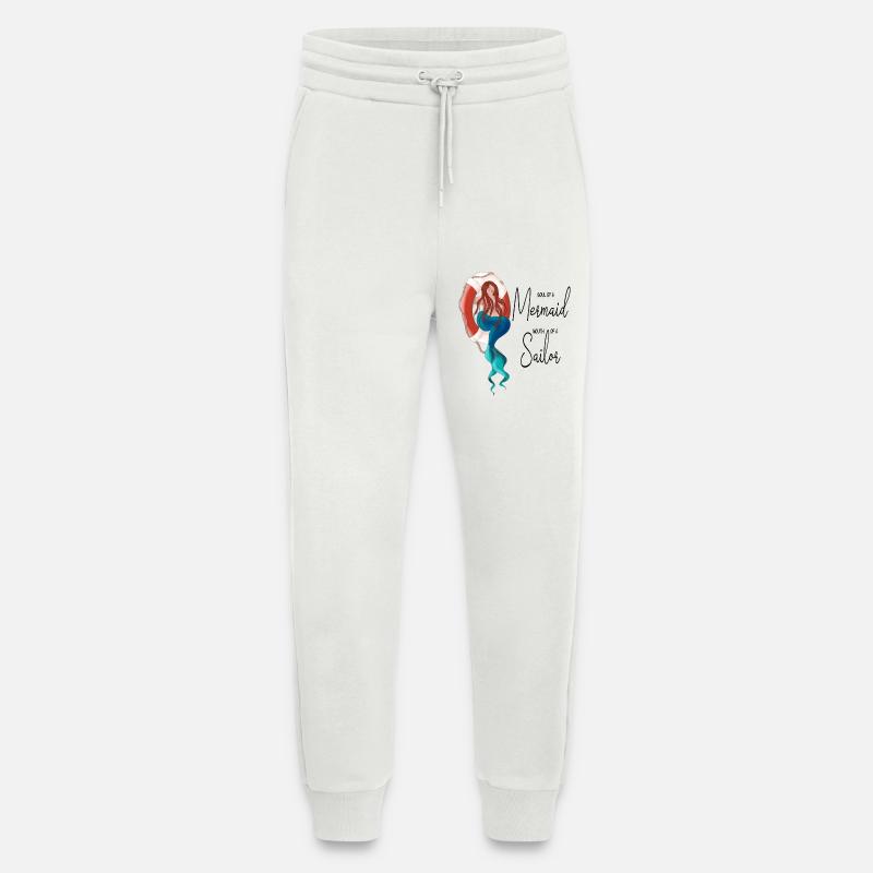 Meeresjungfrau mit Rettungsring - Jogginghose - made by SPREAD - OFF WHITE