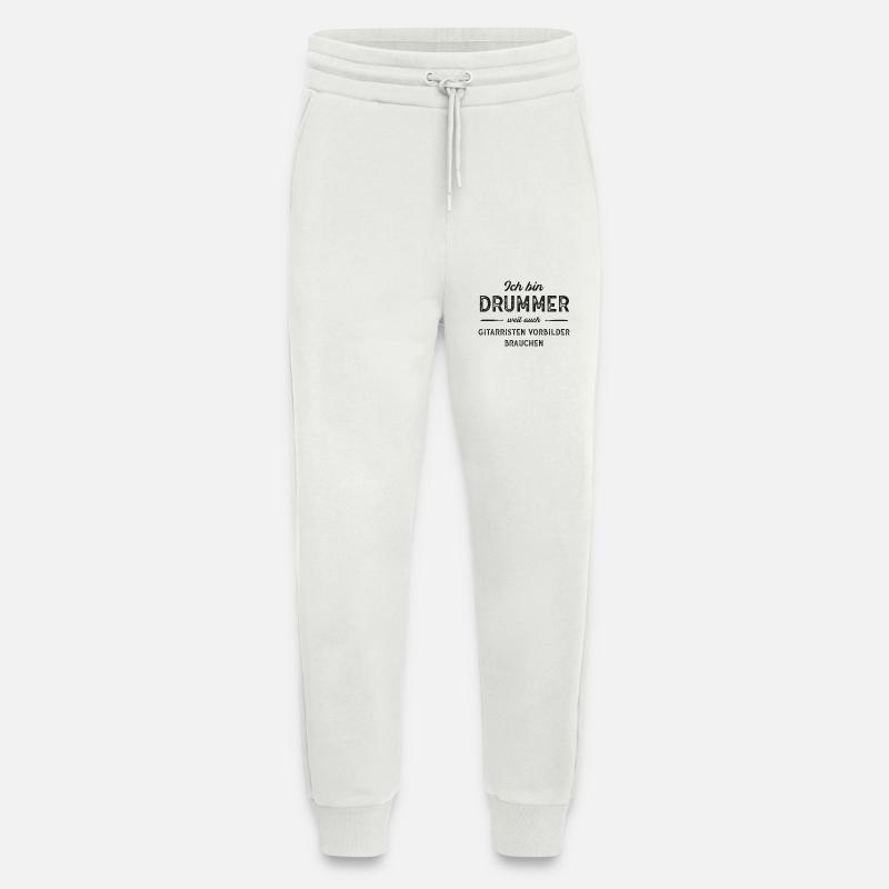 Ich bin Drummer... (sw) - Jogginghose - made by SPREAD - OFF WHITE