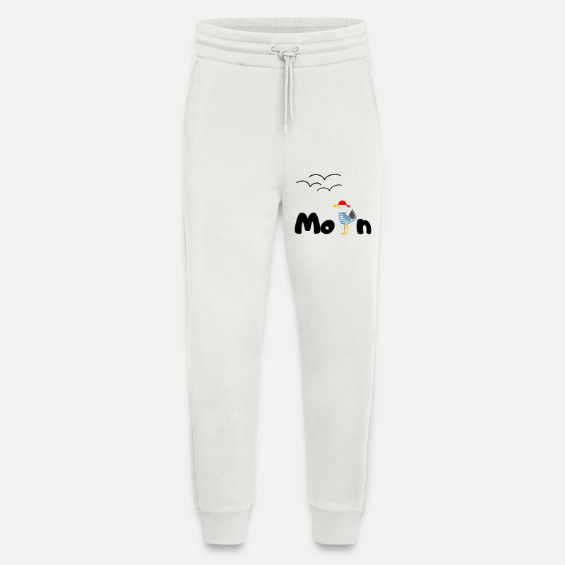 moin möwe - Jogginghose - made by SPREAD - OFF WHITE