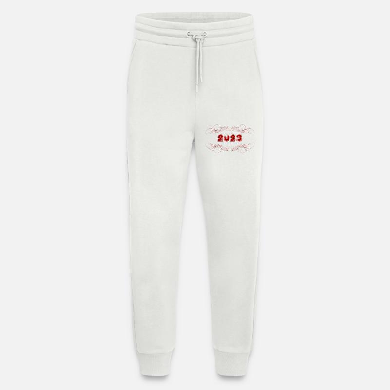 2023 verziert - Jogginghose - made by SPREAD - OFF WHITE