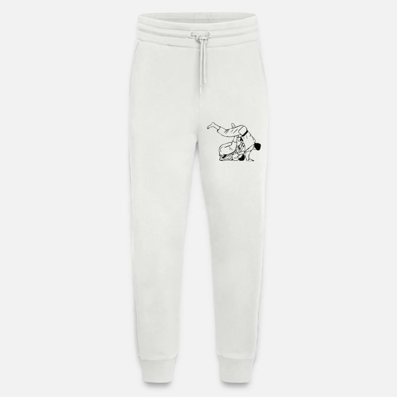 Judowurf Männer - Jogginghose - made by SPREAD - OFF WHITE