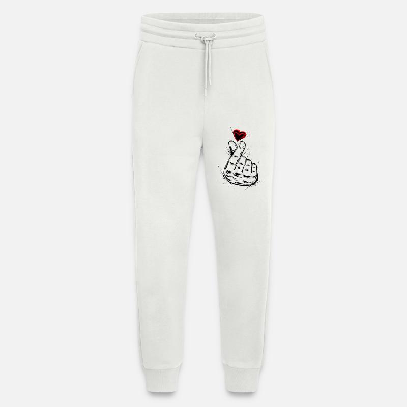 K-Pop Liebe - Jogginghose - made by SPREAD - OFF WHITE