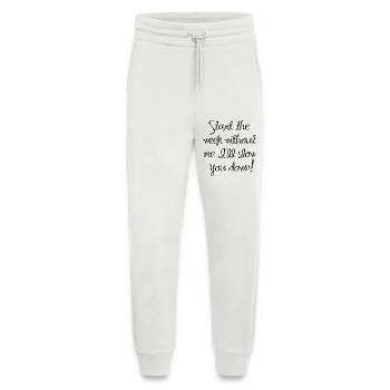 Beginne die Woche ohne mich - Jogginghose - made by SPREAD - OFF WHITE - Vorne
