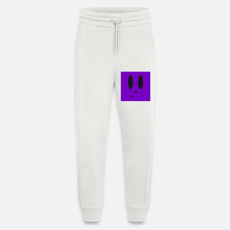 Suboptimal situation facial expression - Jogging Pants - made by SPREAD - OFF WHITE