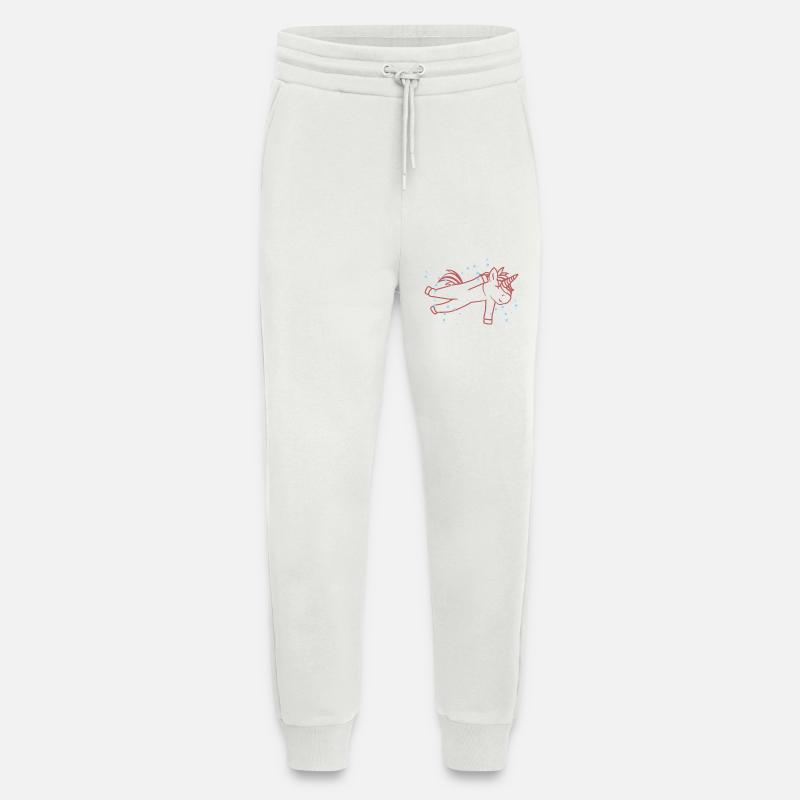 Schwimmendes Einhorn - Jogginghose - made by SPREAD - OFF WHITE