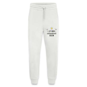 Adventure or new beginning - Jogging Pants - made by SPREAD  - OFF WHITE - Front