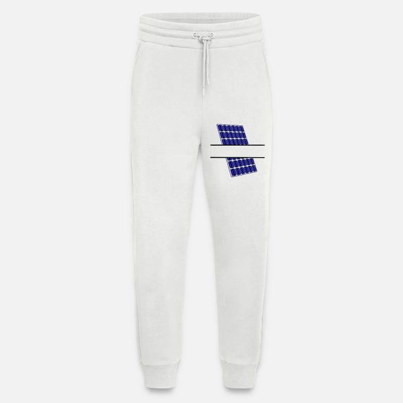 Solarpanel zur Energiegewinnung - Jogginghose - made by SPREAD - OFF WHITE