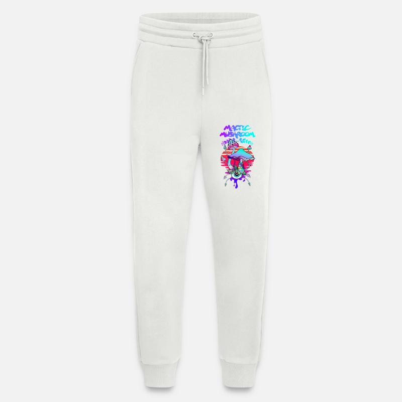Magic Mushrooms Psychedelic Sunset - Jogging Pants - made by SPREAD - OFF WHITE