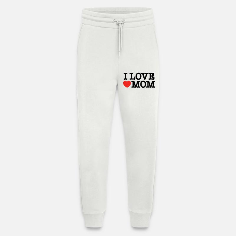 Ich liebe Mama - Jogginghose - made by SPREAD - OFF WHITE