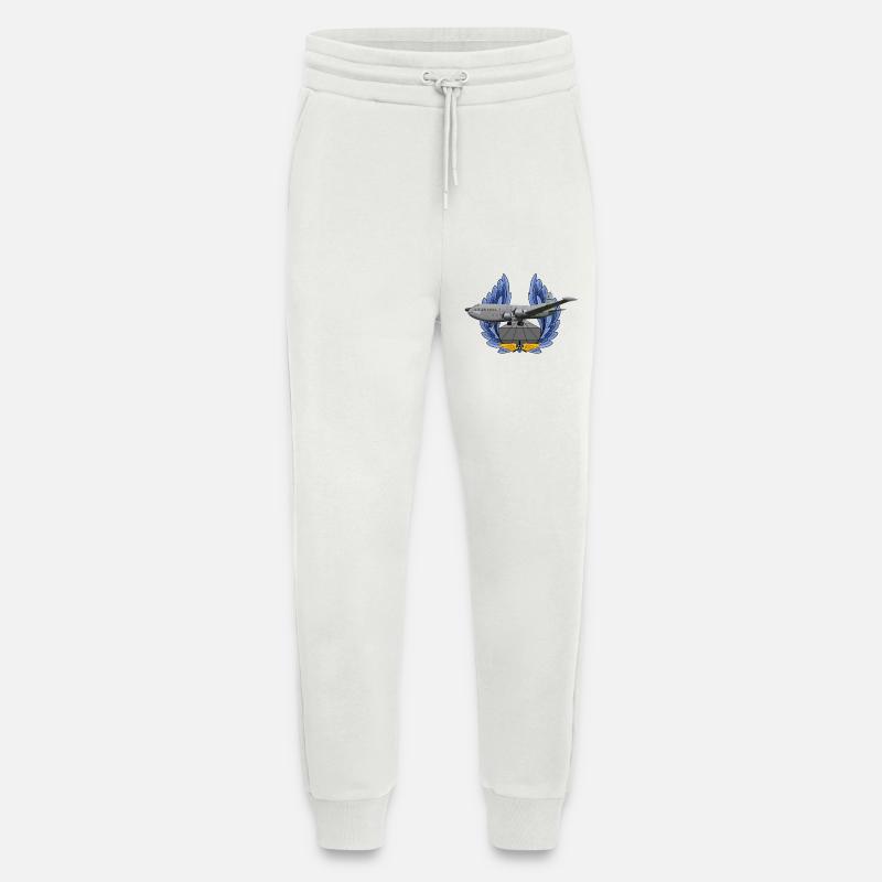 C-124 Globemaster II - Jogging Pants - made by SPREAD  - OFF WHITE