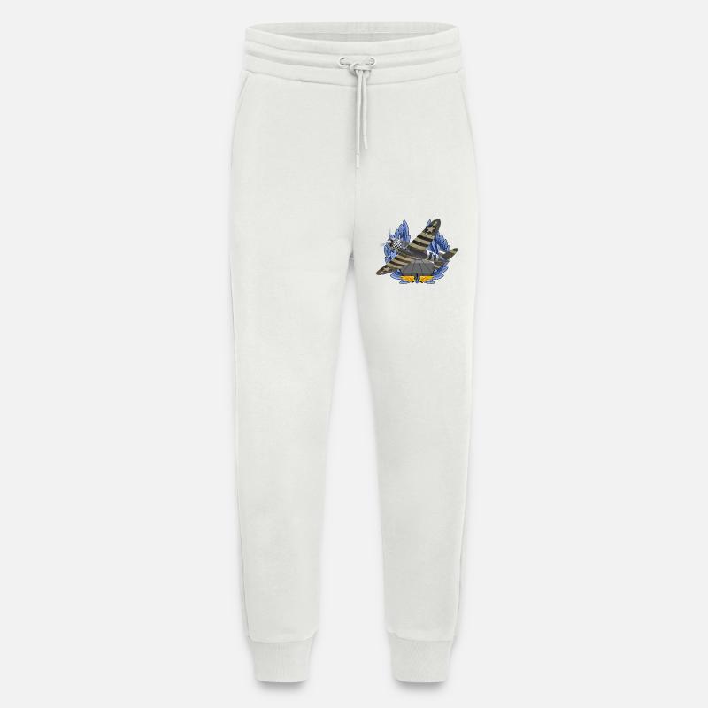 P-47 Thunderbolt - Jogginghose - made by SPREAD - OFF WHITE