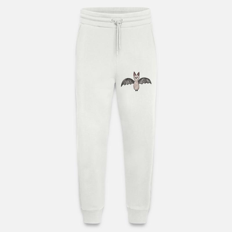 Fledermaus-Phantom Illustration - Jogginghose - made by SPREAD - OFF WHITE