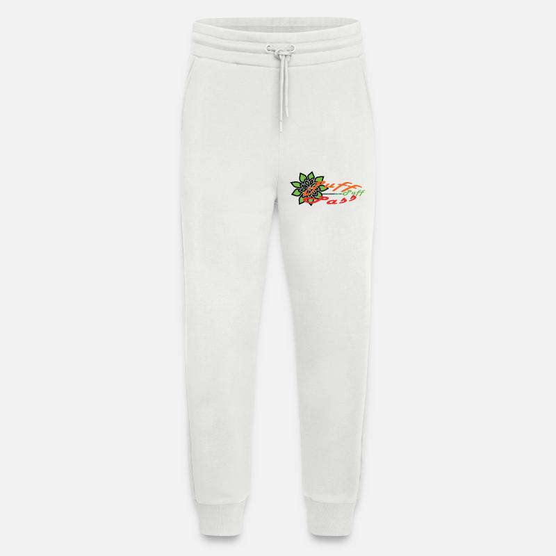 Puff-Puff-Pass !!! - Jogging Pants - made by SPREAD - OFF WHITE