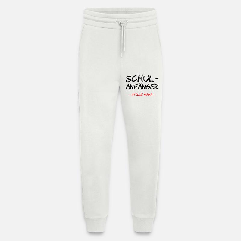 Schulanfänger. Stolze Mama - Jogginghose - made by SPREAD - OFF WHITE