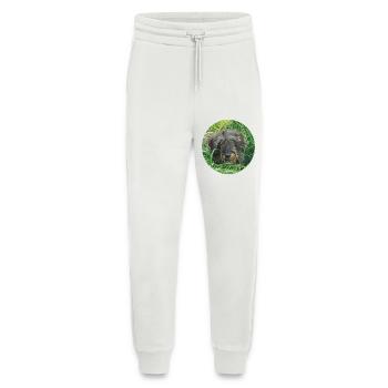 Süßer Rauhaardackel lebensecht - Teckel - Jogginghose - made by SPREAD - OFF WHITE - Vorne