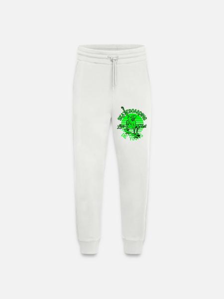 skateboarding, skateboarding, skateboarding - Jogging Pants - made by SPREAD - OFF WHITE