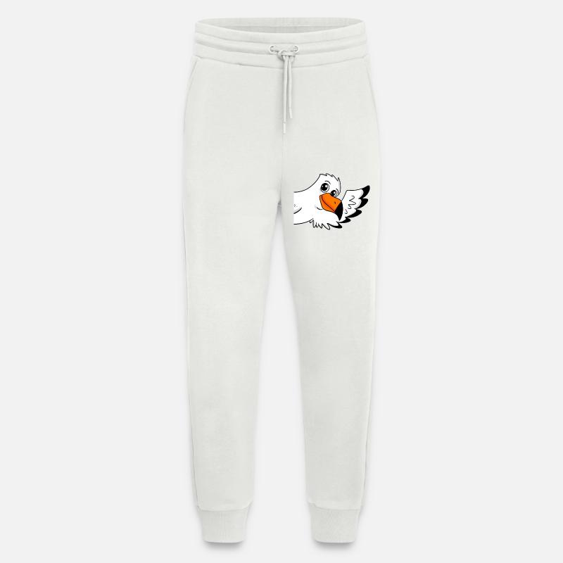 Möwe Gruß Begrüßung - Jogginghose - made by SPREAD - OFF WHITE