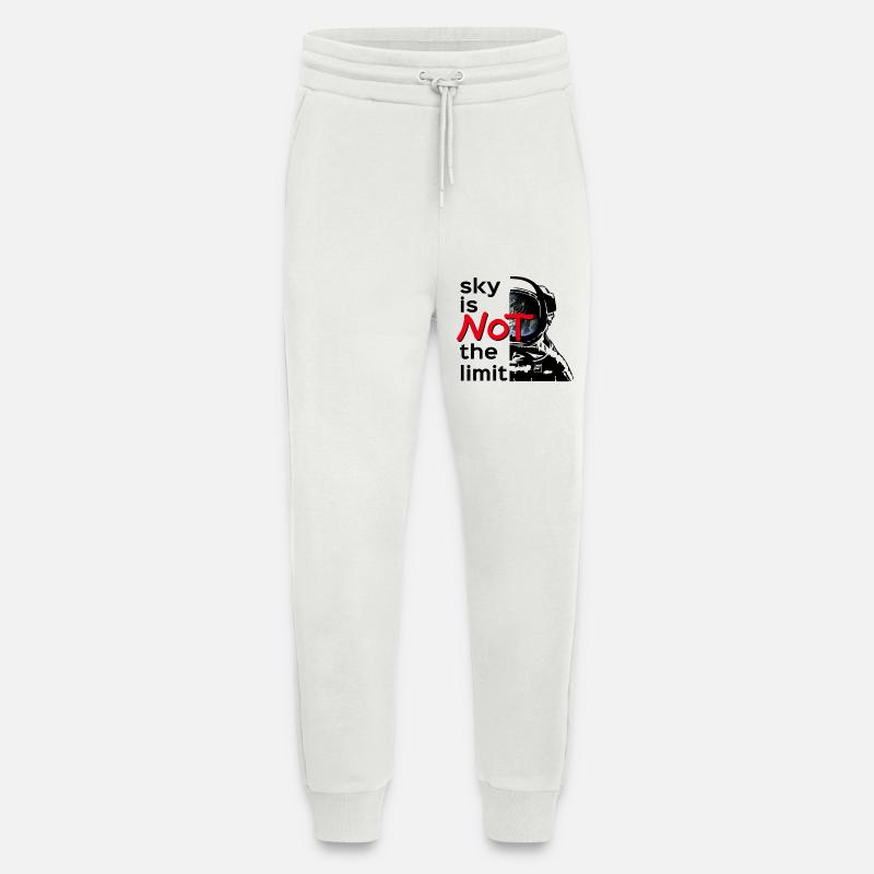 sky is Not the limit black - Jogginghose - made by SPREAD - OFF WHITE