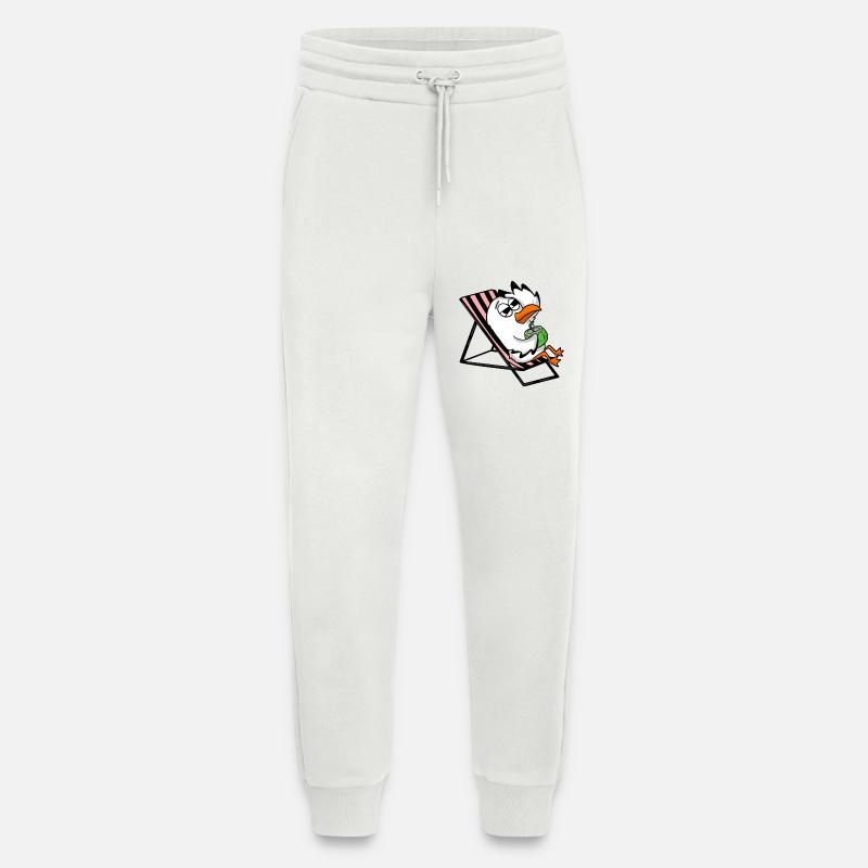 Gull - Jogging Pants - made by SPREAD  - OFF WHITE