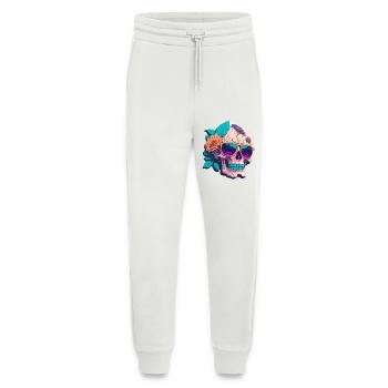 Totenkopf - Jogginghose - made by SPREAD - OFF WHITE - Vorne