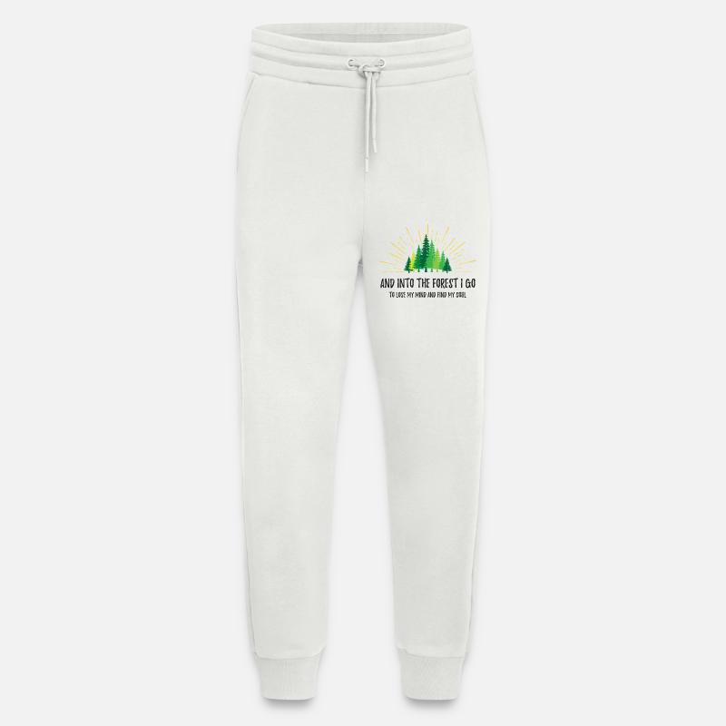 Und in den Wald gehe ich - Jogginghose - made by SPREAD - OFF WHITE