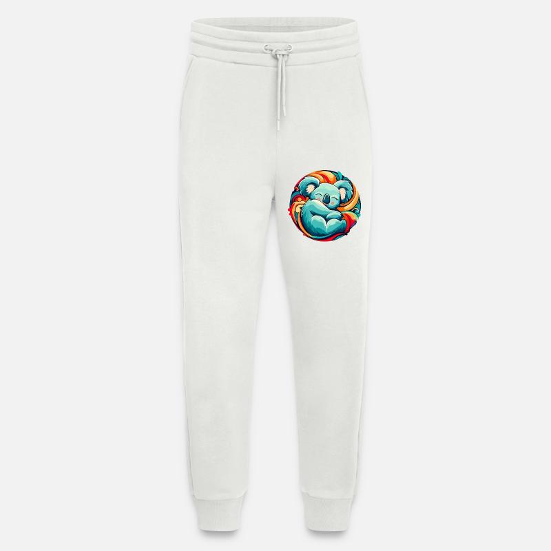 Koala schläft - Jogginghose - made by SPREAD - OFF WHITE