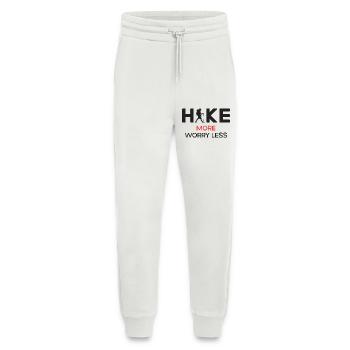 Hike More Worry Less - Hiking Gift - Jogging Pants - made by SPREAD  - OFF WHITE - Front